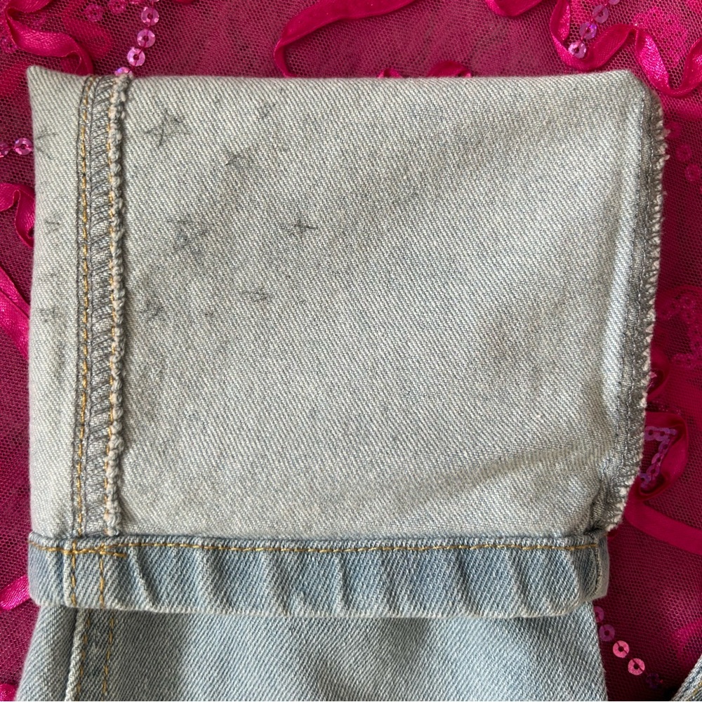 love tree light wash overalls - Picture 8 of 15